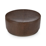 Clair Round Ottoman by Classic Home at Eve Furniture