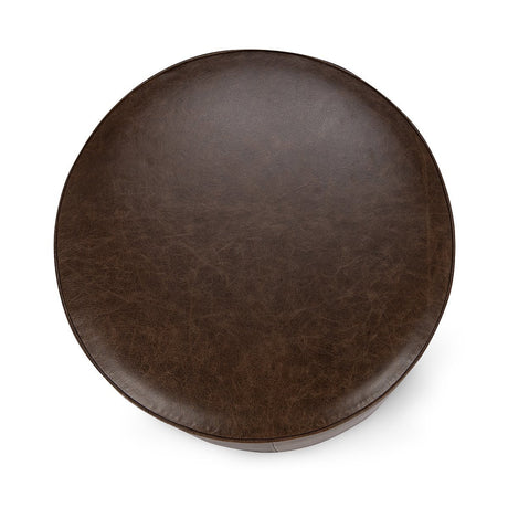Clair Round Ottoman by Classic Home at Eve Furniture