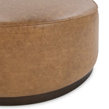 Clair Round Ottoman by Classic Home at Eve Furniture