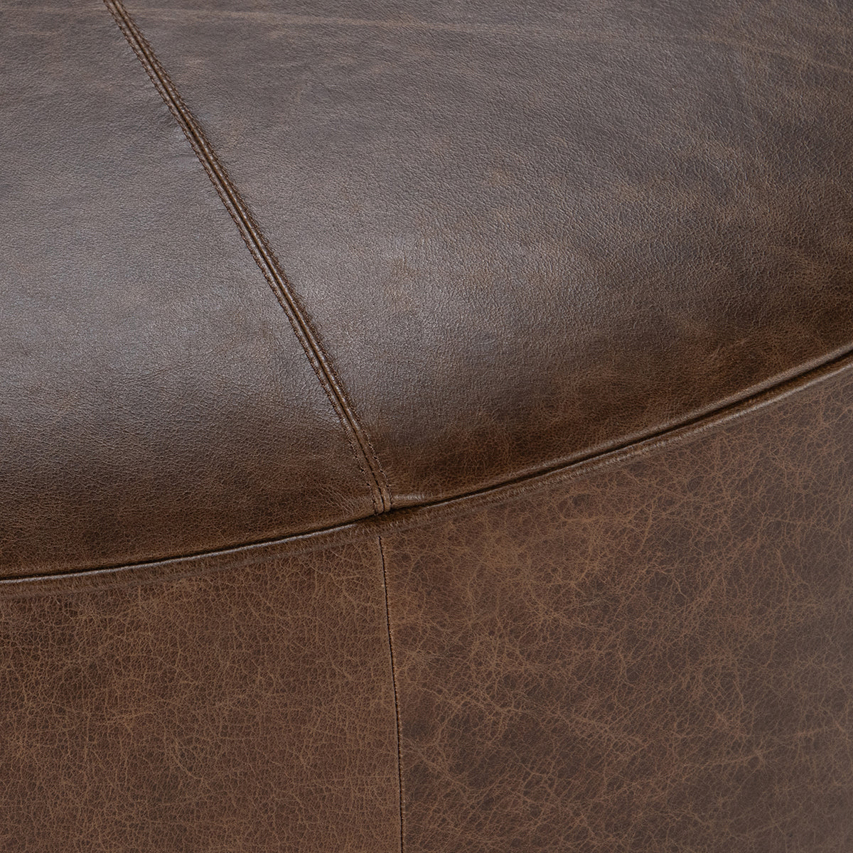 Clair Round Ottoman by Classic Home at Eve Furniture