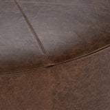 Clair Round Ottoman by Classic Home at Eve Furniture