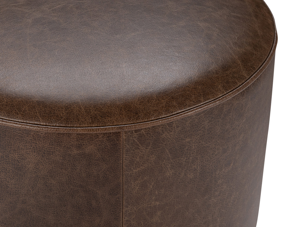 Clair Round Ottoman by Classic Home at Eve Furniture