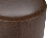 Clair Round Ottoman by Classic Home at Eve Furniture
