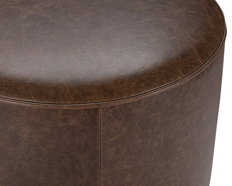 Clair Round Ottoman by Classic Home at Eve Furniture