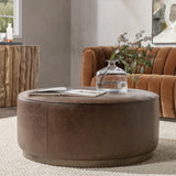 Clair Round Ottoman by Classic Home at Eve Furniture
