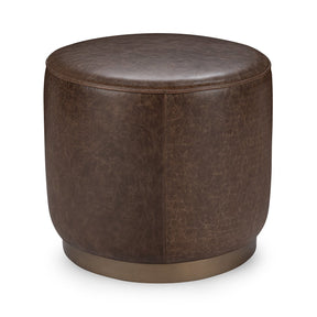 Clair Round Ottoman by Classic Home at Eve Furniture