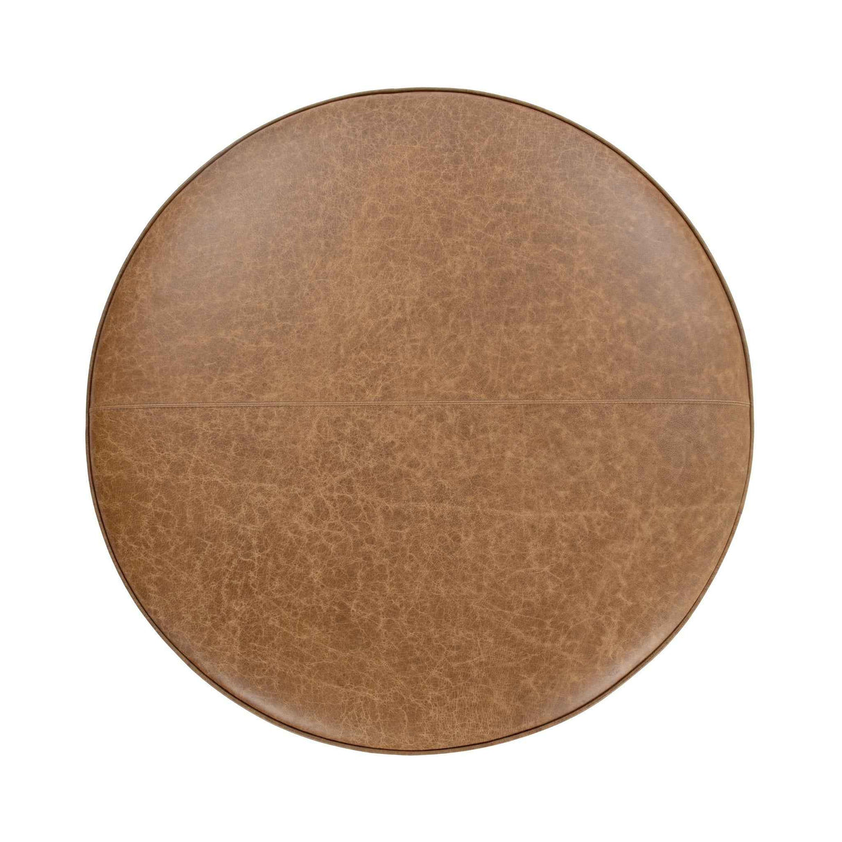 Clair Round Ottoman - Sedona Brown by Classic Home at Eve Furniture
