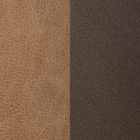 Clair Round Ottoman - Sedona Brown by Classic Home at Eve Furniture