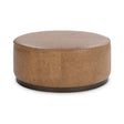 Clair Round Ottoman - Sedona Brown by Classic Home at Eve Furniture