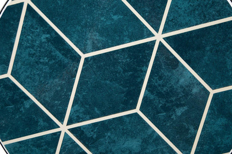 Clairbelle Teal Accent Table by Ashley at Eve Furniture