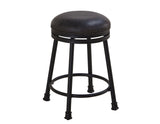 Claire 24″ Backless Counter Stool, Swivel