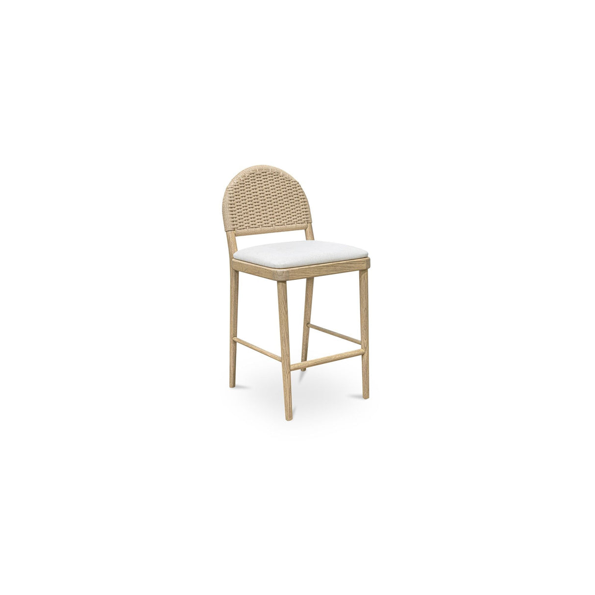 Claire Natural Counter Stool by Moe's Home at Eve Furniture
