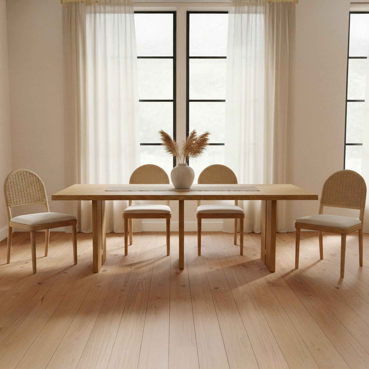 Claire Natural Dining Chair (Set of 2)
