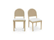 Claire Natural Dining Chair (Set of 2)