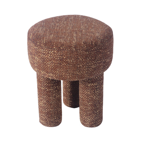 Claire Nubby Stool by TOV Furniture at Eve Furniture