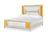 Claire Silver-Gold Bedroom Set by Cosmos Furniture at Eve Furniture