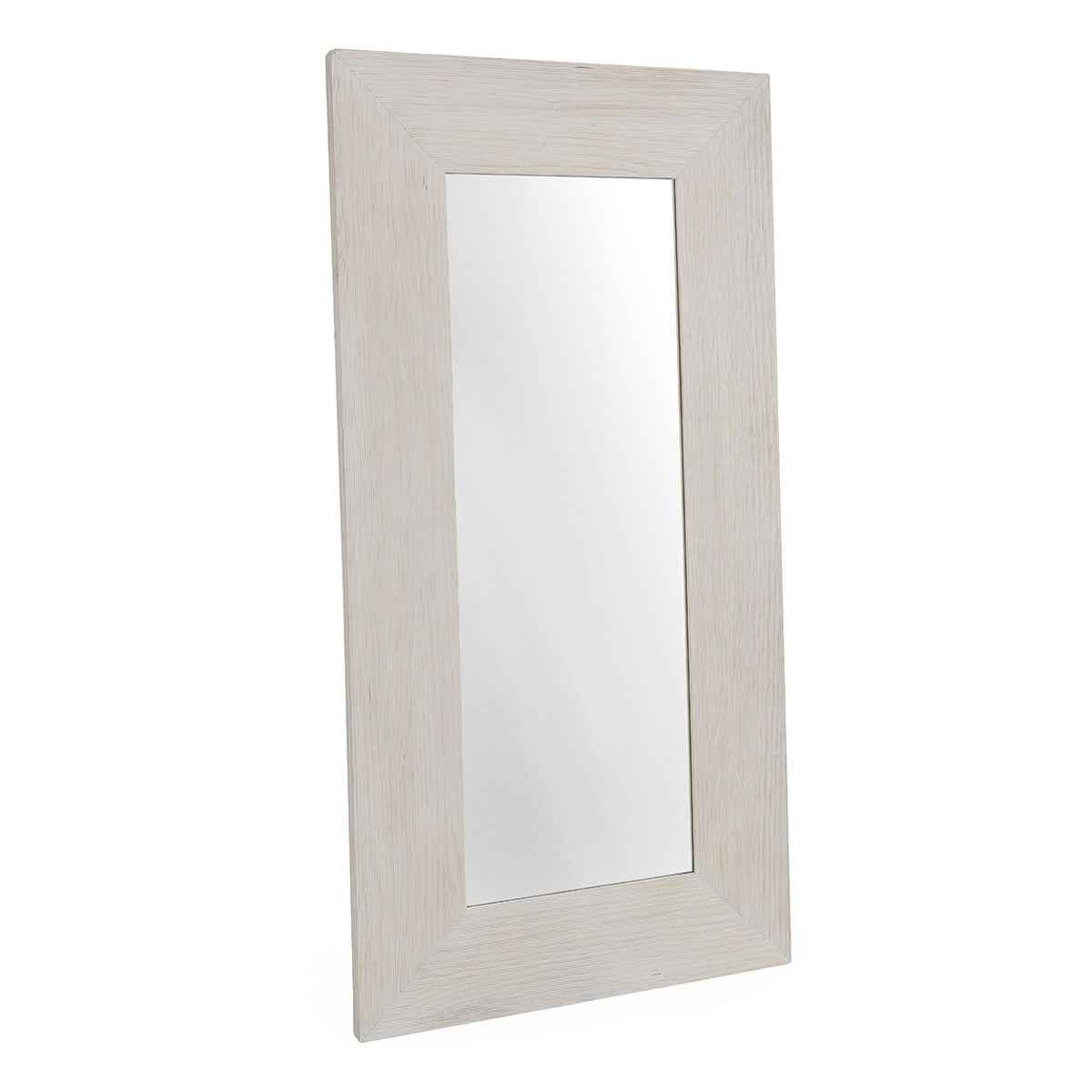 Claire White Floor Mirror by Classic Home at Eve Furniture
