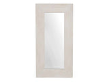 Claire White Floor Mirror by Classic Home at Eve Furniture