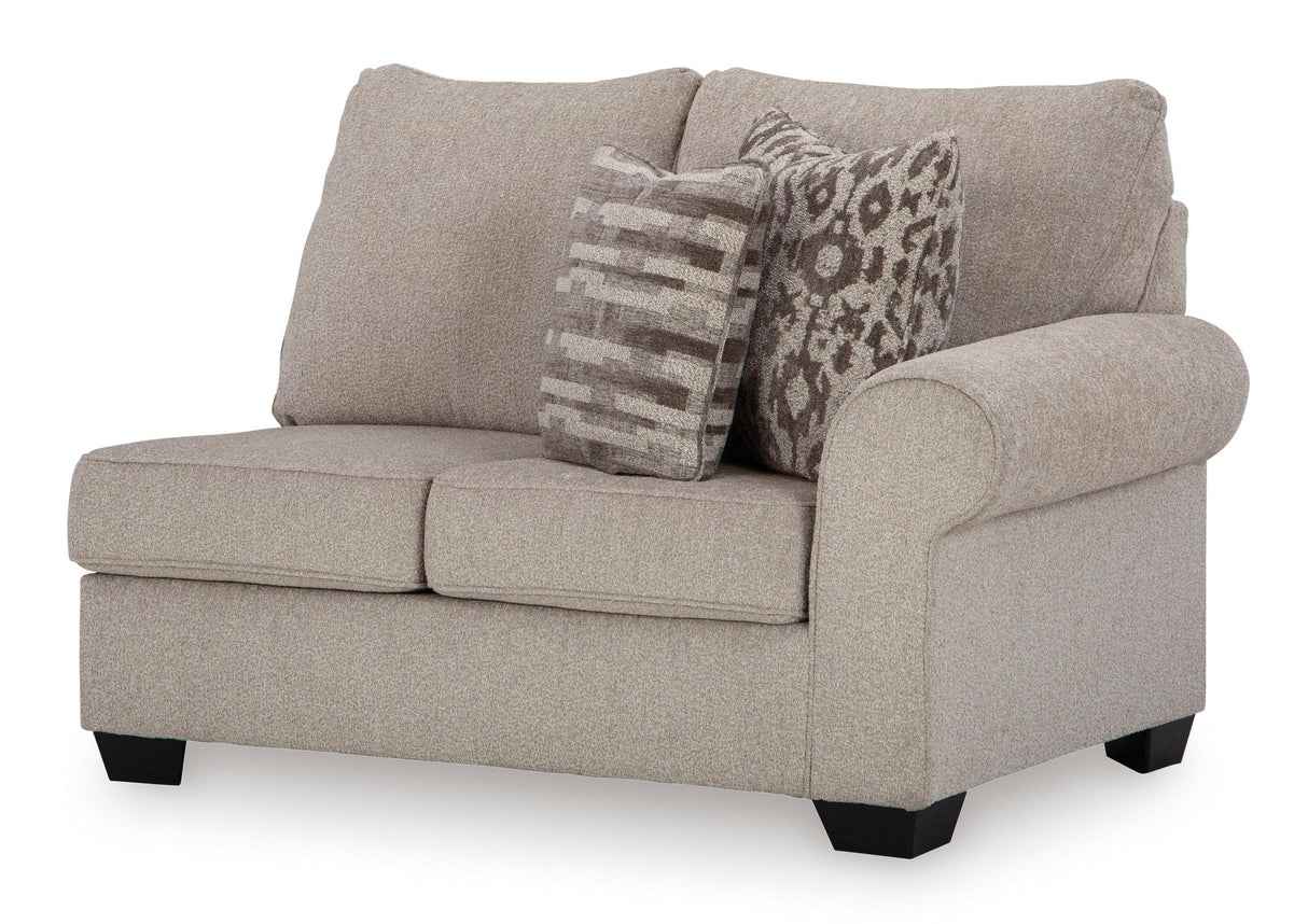 Claireah Umber 2-Piece Left Arm Facing (LAF) Sectional by Ashley at Eve Furniture
