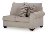 Claireah Umber 2-Piece Left Arm Facing (LAF) Sectional by Ashley at Eve Furniture