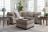 Claireah Umber 2-Piece Left Arm Facing (LAF) Sectional by Ashley at Eve Furniture