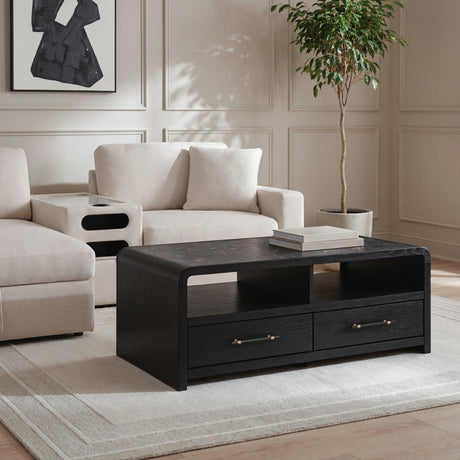 Clanden Black Coffee Table by Ashley at Eve Furniture