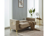 Clara 4-pieces (Sofa & Loveseat & 2 Chair) Livingroom Set Beige - Clearance by Furnia at Eve Furniture