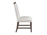 Clara Brown and Beige Wide Dining Chair (Set of 2) by Homelegance at Eve Furniture