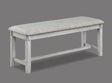 Clara Drift Wood Dining Bench by Crown Mark at Eve Furniture