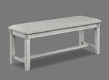 Clara Drift Wood Dining Bench by Crown Mark at Eve Furniture