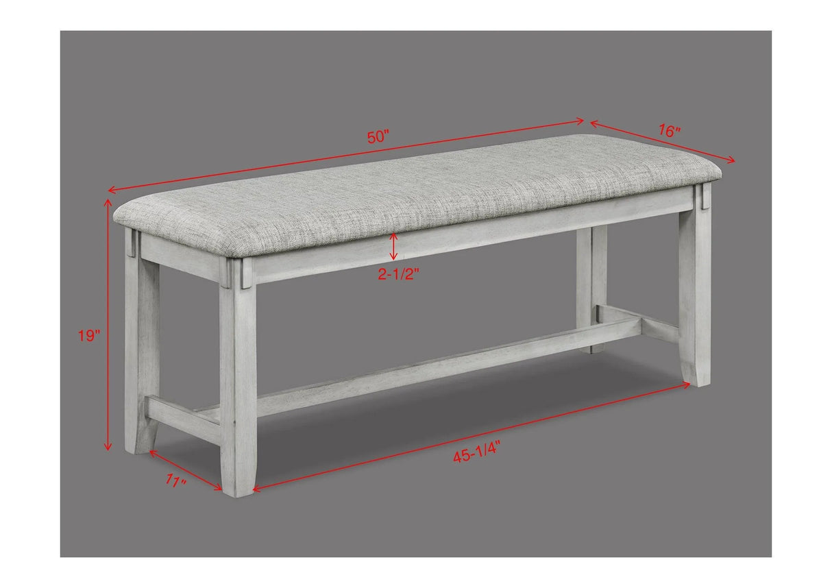 Clara Driftwood Dining Set by Crown Mark at Eve Furniture