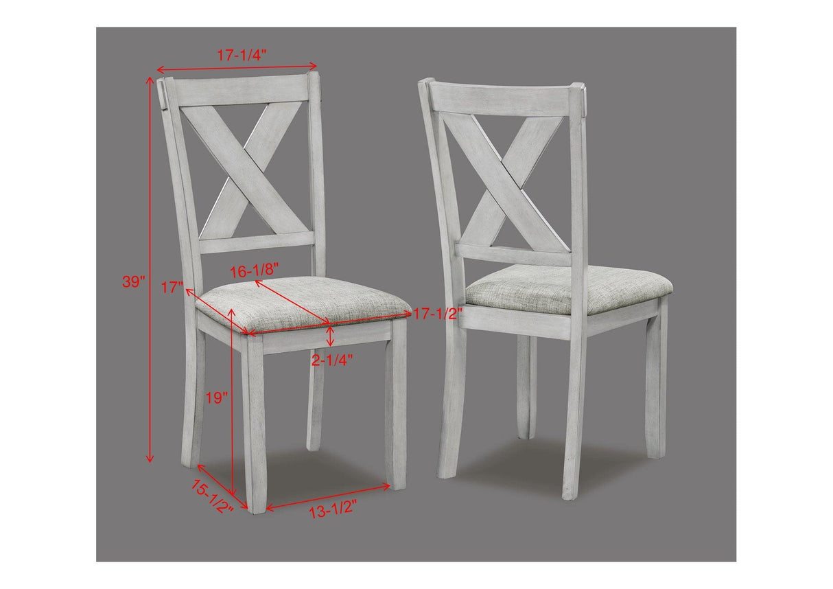 Clara Driftwood Dining Set by Crown Mark at Eve Furniture