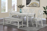 Clara Driftwood Dining Set by Crown Mark at Eve Furniture