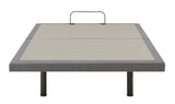Clara Gray/Black Eastern King Adjustable Bed Base by Coaster at Eve Furniture