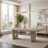 Clara Light Gray 5-Piece Expandable Dining Set by Homelegance at Eve Furniture