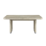 Clara Light Gray 5-Piece Expandable Dining Set by Homelegance at Eve Furniture