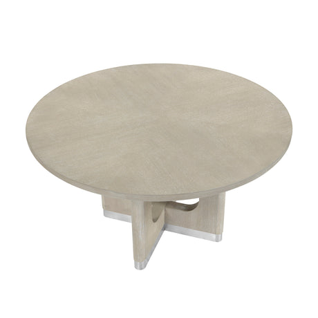 Clara Light Gray 5-Piece Round Dining Set by Homelegance at Eve Furniture