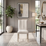 Clara Light Gray Dining Side Chair, Set of 2 by Homelegance at Eve Furniture