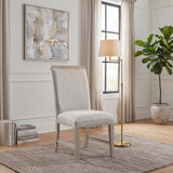 Clara Light Gray Dining Side Chair, Set of 2 by Homelegance at Eve Furniture