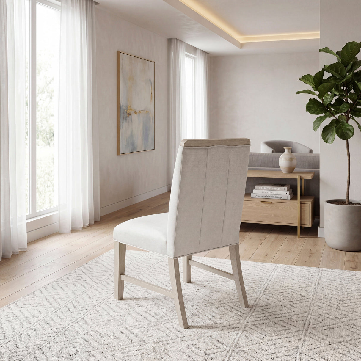 Clara Light Gray Dining Side Chair, Set of 2 by Homelegance at Eve Furniture