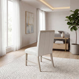 Clara Light Gray Dining Side Chair, Set of 2 by Homelegance at Eve Furniture