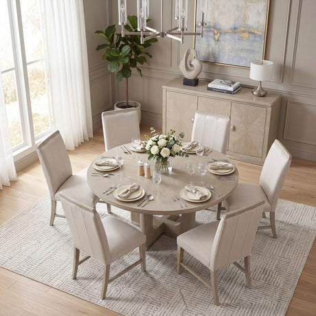 Clara Light Gray Dining Side Chair, Set of 2 by Homelegance at Eve Furniture