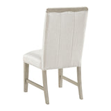 Clara Light Gray Dining Side Chair, Set of 2 by Homelegance at Eve Furniture