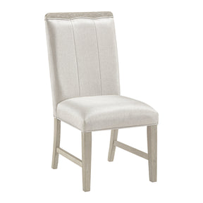 Clara Light Gray Dining Side Chair, Set of 2 by Homelegance at Eve Furniture