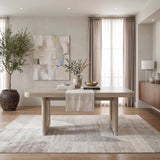 Clara Light Gray Expandable Dining Table by Homelegance at Eve Furniture