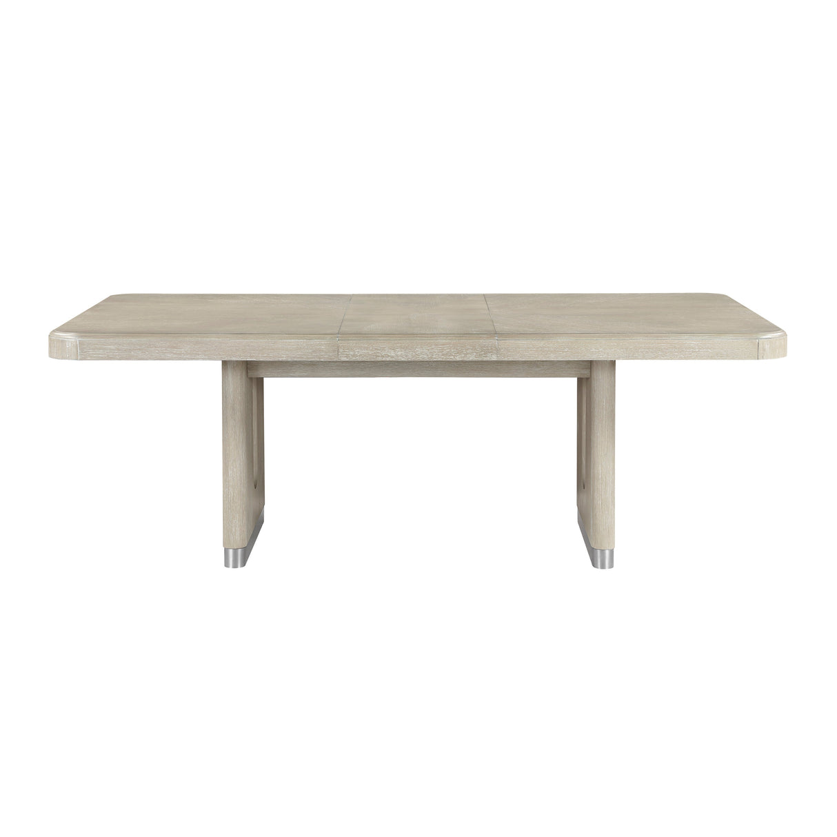 Clara Light Gray Expandable Dining Table by Homelegance at Eve Furniture