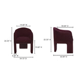 Clara Plum Dining Chair by MOES at Eve Furniture