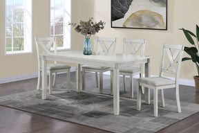 Clara Driftwood 5-Piece Dining Set by Crown Mark at Eve Furniture