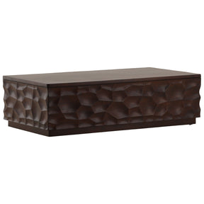 Claremont Coffee Table, Brown by Dovetail at Eve Furniture