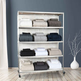 Claremont Gray Rack Silver Rack by Classic Home at Eve Furniture
